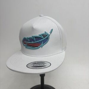 Original feather outlaw snapback mesh hat